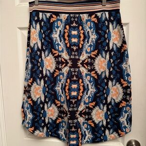 Anthropologie Multicolor Patterned Women's sweater Skirt